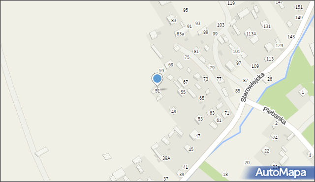 Karczmiska Pierwsze, Starowiejska, 51, mapa Karczmiska Pierwsze