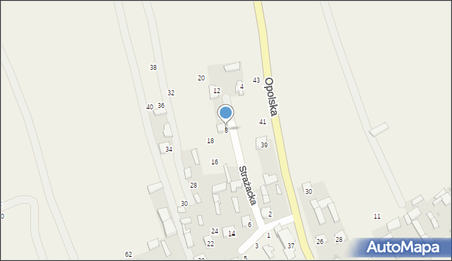 Karczmiska Pierwsze, Strażacka, 8, mapa Karczmiska Pierwsze