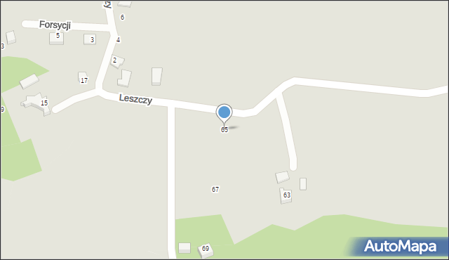 Katowice, Stellera Pawła, 65, mapa Katowic