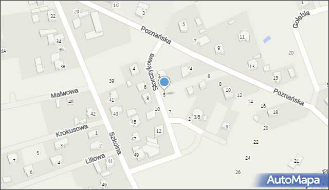 Kaźmierz, Storczykowa, 5, mapa Kaźmierz