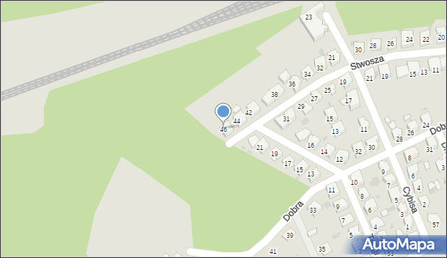 Kędzierzyn-Koźle, Stwosza Wita, 46, mapa Kędzierzyna-Koźle