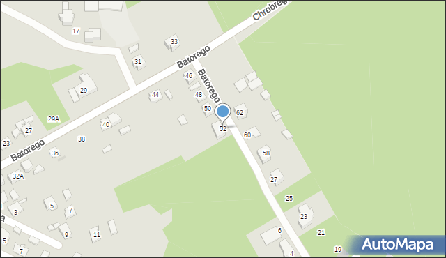 Kędzierzyn-Koźle, Stefana Batorego, 52, mapa Kędzierzyna-Koźle