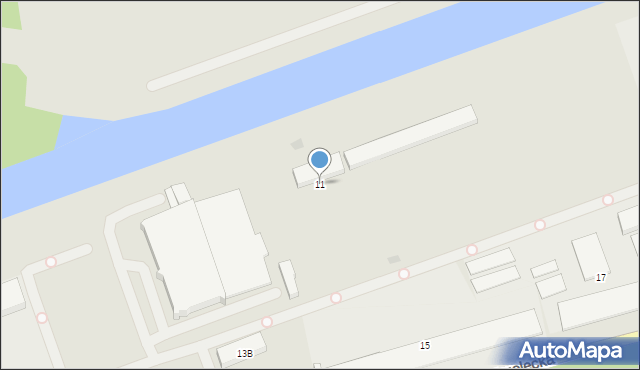 Kędzierzyn-Koźle, Strzelecka, 11, mapa Kędzierzyna-Koźle