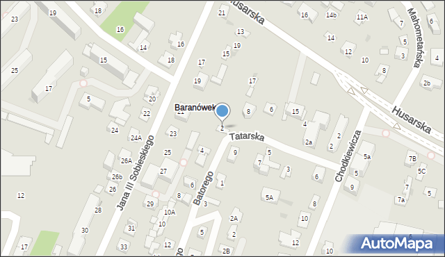 Kielce, Stefana Batorego, 2, mapa Kielc