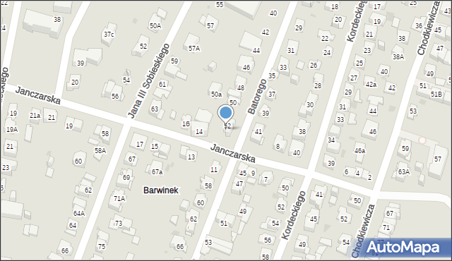 Kielce, Stefana Batorego, 54, mapa Kielc