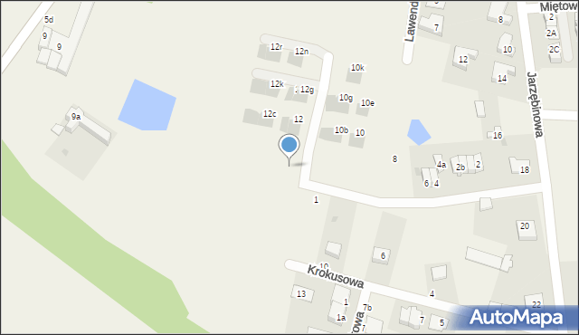 Kiełczówek, Storczykowa, 11, mapa Kiełczówek