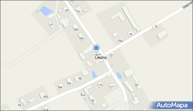 Kiełpino, Starowiejska, 59, mapa Kiełpino