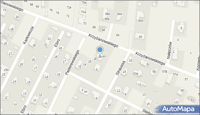 Klaudyn, Stefaniego Jana, 3, mapa Klaudyn