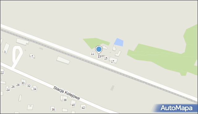Kleszczele, Stacja Kolejowa, 13, mapa Kleszczele