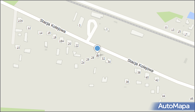 Kleszczele, Stacja Kolejowa, 30, mapa Kleszczele