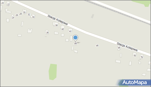 Kleszczele, Stacja Kolejowa, 44, mapa Kleszczele