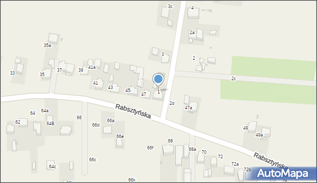 Klucze, Studzienna, 1, mapa Klucze