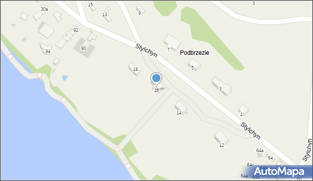 Kluszkowce, Stylchyn, 16, mapa Kluszkowce