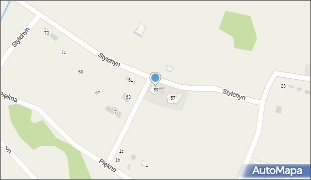 Kluszkowce, Stylchyn, 59, mapa Kluszkowce