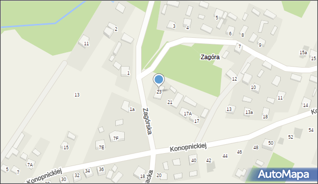 Kłyżów, Strażacka, 23, mapa Kłyżów