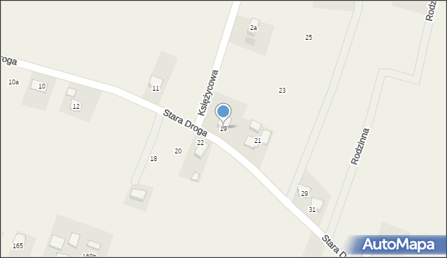 Kobielice, Stara Droga, 19, mapa Kobielice