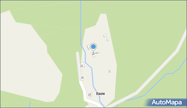 Kocierz Rychwałdzki, Studencka, 22, mapa Kocierz Rychwałdzki