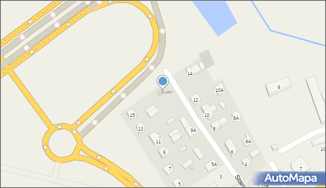 Kołbiel, Starowiejska, 17, mapa Kołbiel