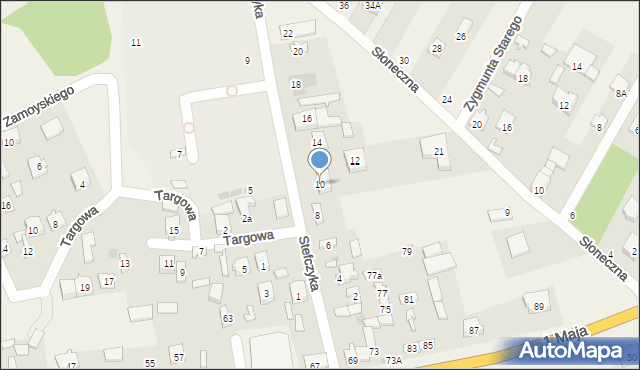 Kołbiel, Stefczyka Franciszka, 10, mapa Kołbiel