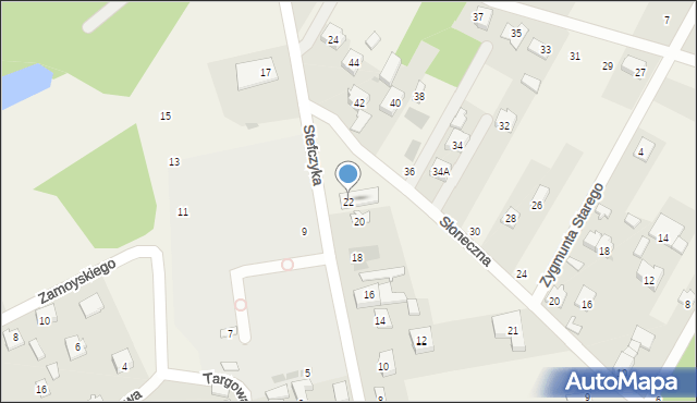 Kołbiel, Stefczyka Franciszka, 22, mapa Kołbiel