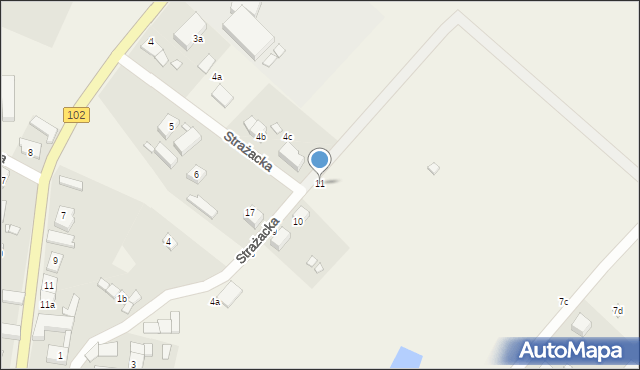 Kołczewo, Strażacka, 11, mapa Kołczewo