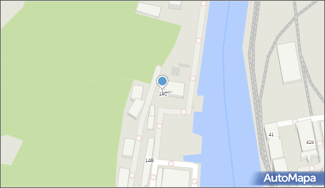 Kołobrzeg, Stoczniowa, 14C, mapa Kołobrzegu