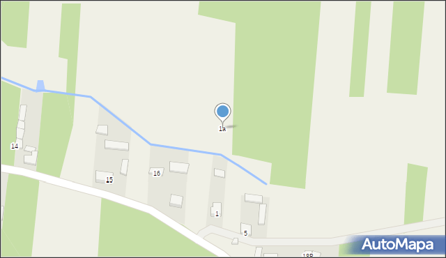 Kolonie Stanisławów, Staropolska, 1a, mapa Kolonie Stanisławów