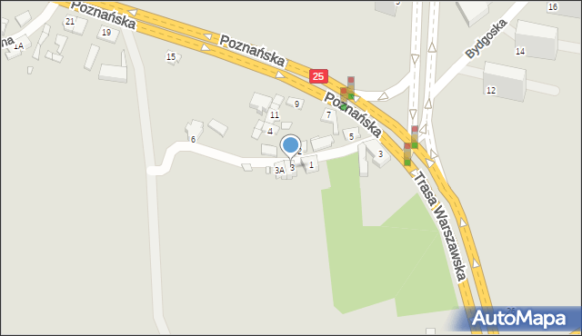 Konin, Stroma, 3, mapa Konina