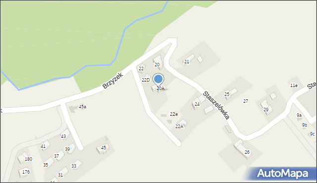 Kościelisko, Staszelówka, 22b, mapa Kościelisko