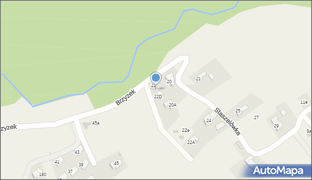 Kościelisko, Staszelówka, 341, mapa Kościelisko