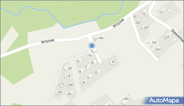 Kościelisko, Staszelówka, 44, mapa Kościelisko