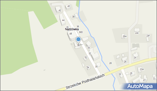 Kościelisko, Strzelców Podhalańskich, 50, mapa Kościelisko