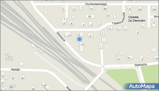 Kościerzyna, Stwosza Wita, 5d, mapa Kościerzyna