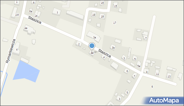 Kotlin, Staszica Stanisława, 4a, mapa Kotlin