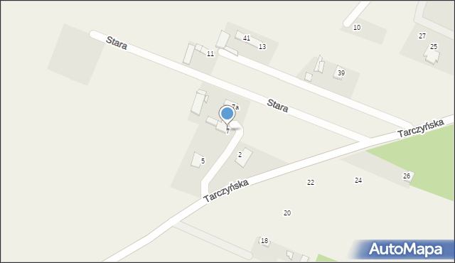 Kotorydz, Stara, 7, mapa Kotorydz