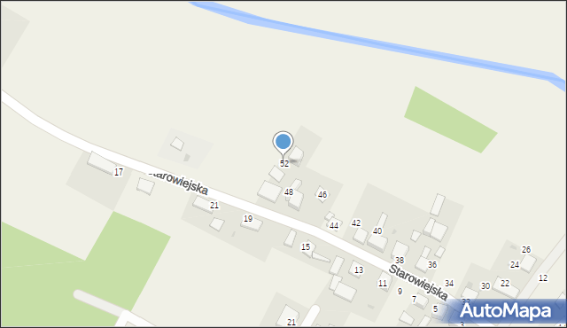 Koty, Starowiejska, 52, mapa Koty