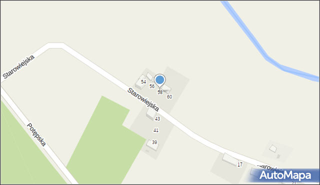 Koty, Starowiejska, 58, mapa Koty