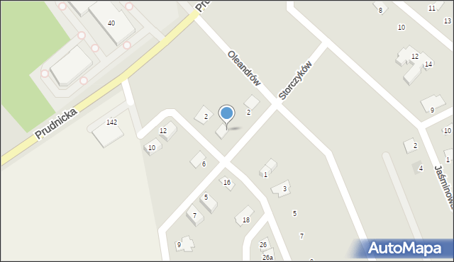 Krapkowice, Storczyków, 4, mapa Krapkowice