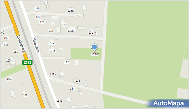 Krasnystaw, Stokowa, 131d, mapa Krasnystaw