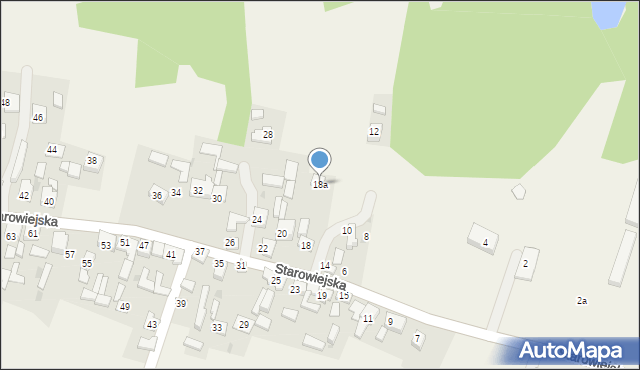 Krzykawka, Starowiejska, 18a, mapa Krzykawka