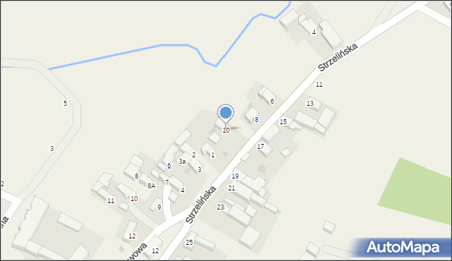 Kuropatnik, Strzelińska, 10, mapa Kuropatnik