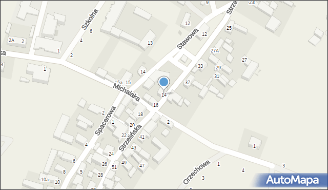 Kuropatnik, Strzelińska, 14, mapa Kuropatnik