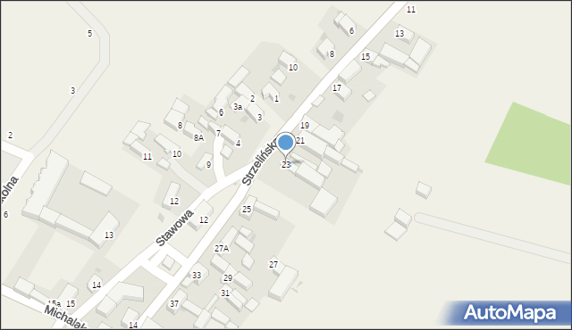 Kuropatnik, Strzelińska, 23, mapa Kuropatnik