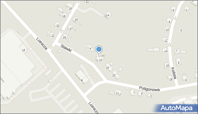 Kwidzyn, Stawki, 8, mapa Kwidzyn