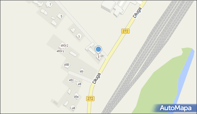 Laskowice, Stefana Batorego, 1, mapa Laskowice