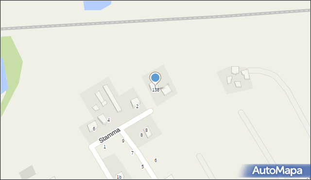 Łazieniec, Stachury Edwarda, 138, mapa Łazieniec