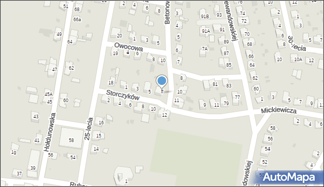 Lędziny, Storczyków, 7, mapa Lędziny