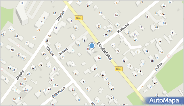 Legionowo, Strużańska, 12, mapa Legionowo