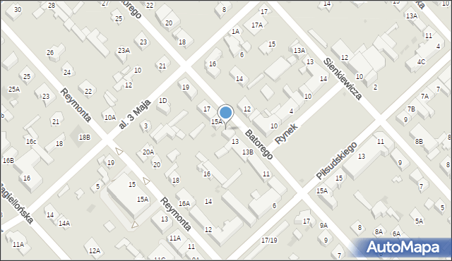 Legionowo, Stefana Batorego, 15, mapa Legionowo