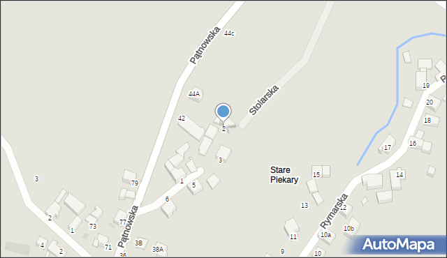 Legnica, Stolarska, 2, mapa Legnicy